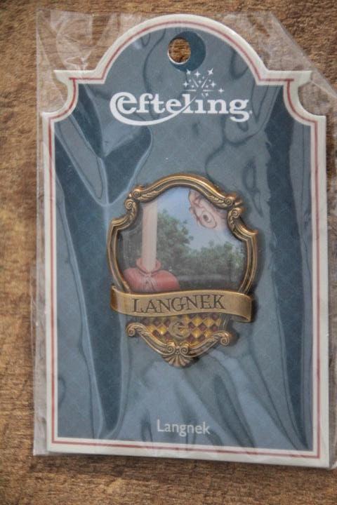efteling pin  langnek, Verzamelen, Efteling, Ophalen of Verzenden, Nieuw, Button of Speldje