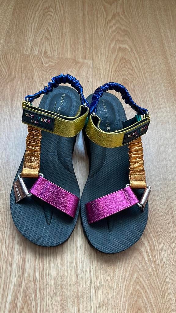 Kurt geiger sandalen maat 40, Ophalen of Verzenden, Zo goed als nieuw, Sandalen of Muiltjes