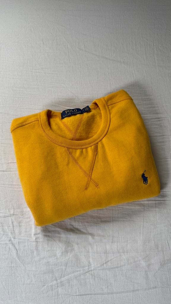 Polo Ralph Lauren sweater geel - maat M, Kleding | Heren, Ophalen of Verzenden, Zo goed als nieuw, Maat 48/50 (M), Geel