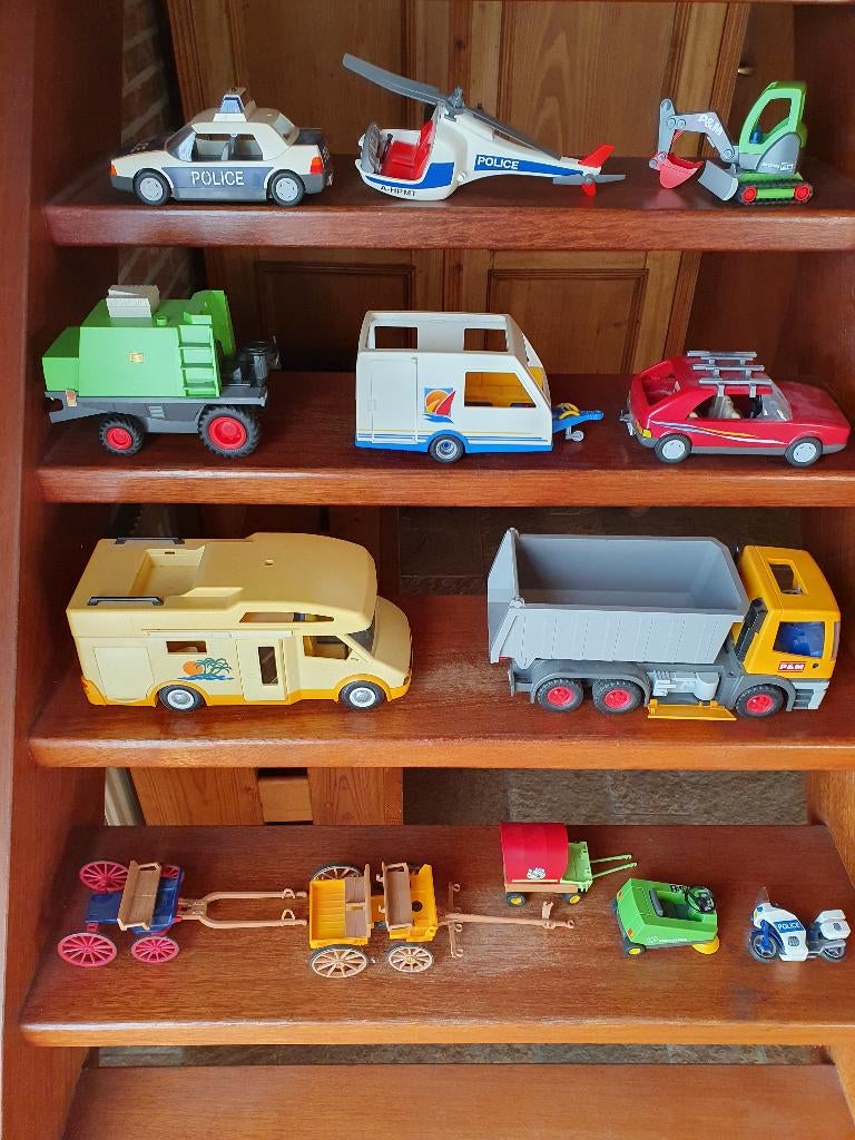 playmobil voertuigen in prima staat en per stuk te koop. Op-, Ophalen of Verzenden, Zo goed als nieuw, Complete set