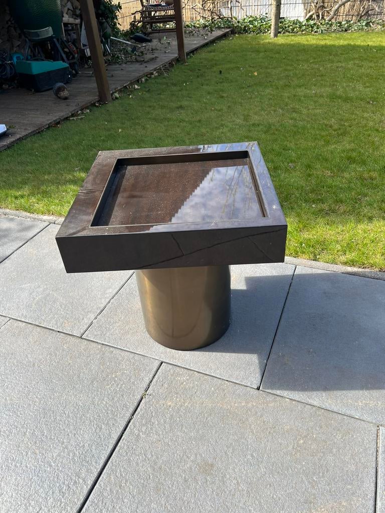 Otus side table square, Ophalen of Verzenden, Zo goed als nieuw, Rechthoekig, Minder dan 50 cm