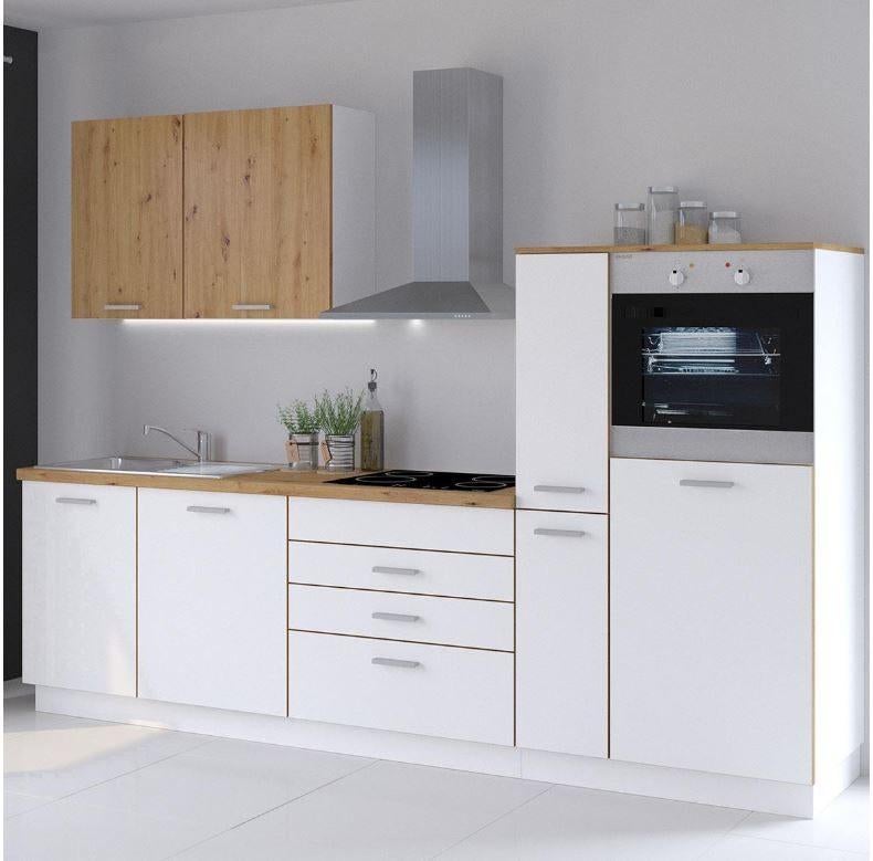 keuken 280 cm nieuw wit beste deal beste prijs nieuw, Huis en Inrichting, Keuken | Complete keukens, Nieuw, Enkelwandige keuken