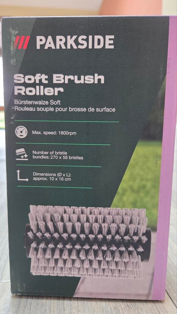 Parkside Soft Borstelrol voor 2-in-1 Accuvoegenborstel 20V, Ophalen of Verzenden, Nieuw