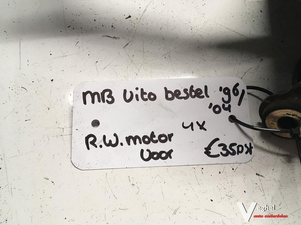 Mercedes Vito 1996/2004 Ruitenwissermotor met mechaniek, Auto-onderdelen, Gebruikt, -, -, Ophalen of Verzenden
