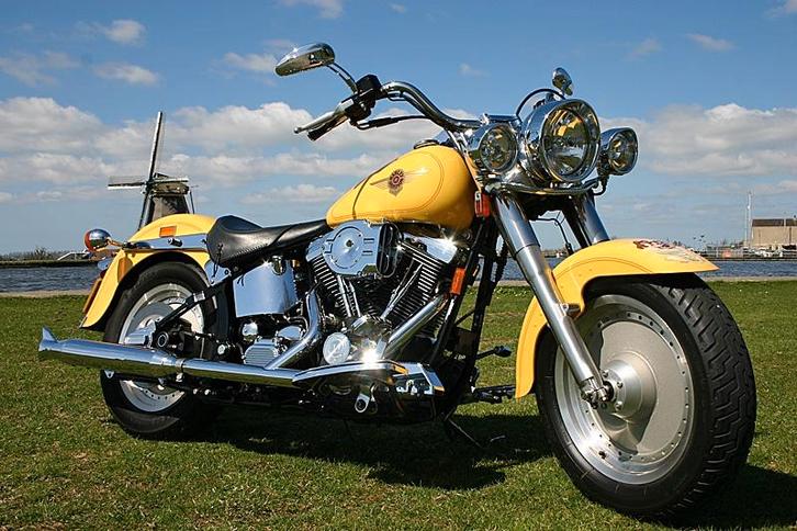 2000 Harley-Davidson Fat Boy Evo - slechts 16d km!, Motoren, Motoren | Harley-Davidson, Bedrijf, Chopper, meer dan 35 kW, 2 cilinders