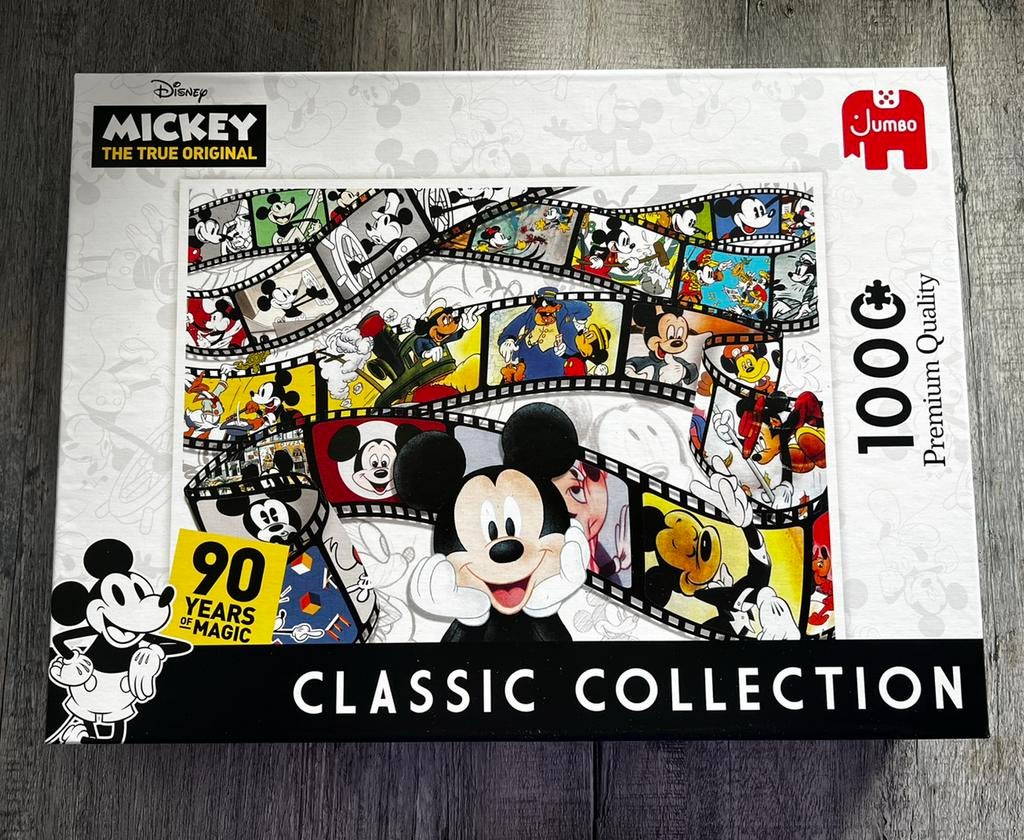 JUMBO Mickey Puzzel Classic Collection 1000 stukjes, Ophalen of Verzenden