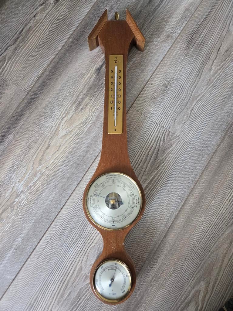 Vintage barometer, Ophalen of Verzenden