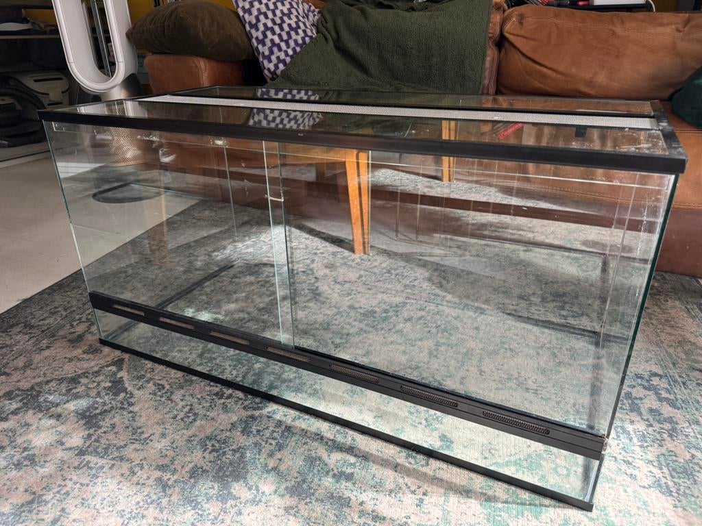 Terrarium 100x50x50, Dieren en Toebehoren, Reptielen en Amfibieën | Toebehoren, Ophalen, Gebruikt, Terrarium of Paludarium