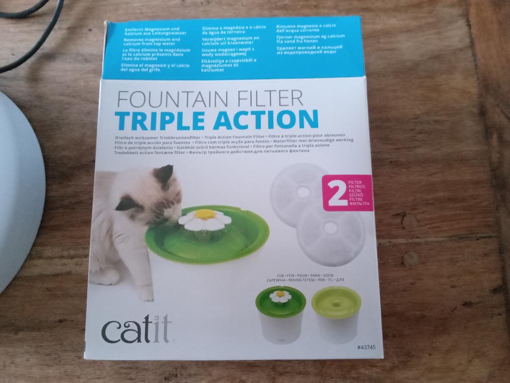 Automatische Petsafe voerbak / Catit Drinkfontein, Dieren en Toebehoren, Katten-accessoires, Verzenden, Zo goed als nieuw