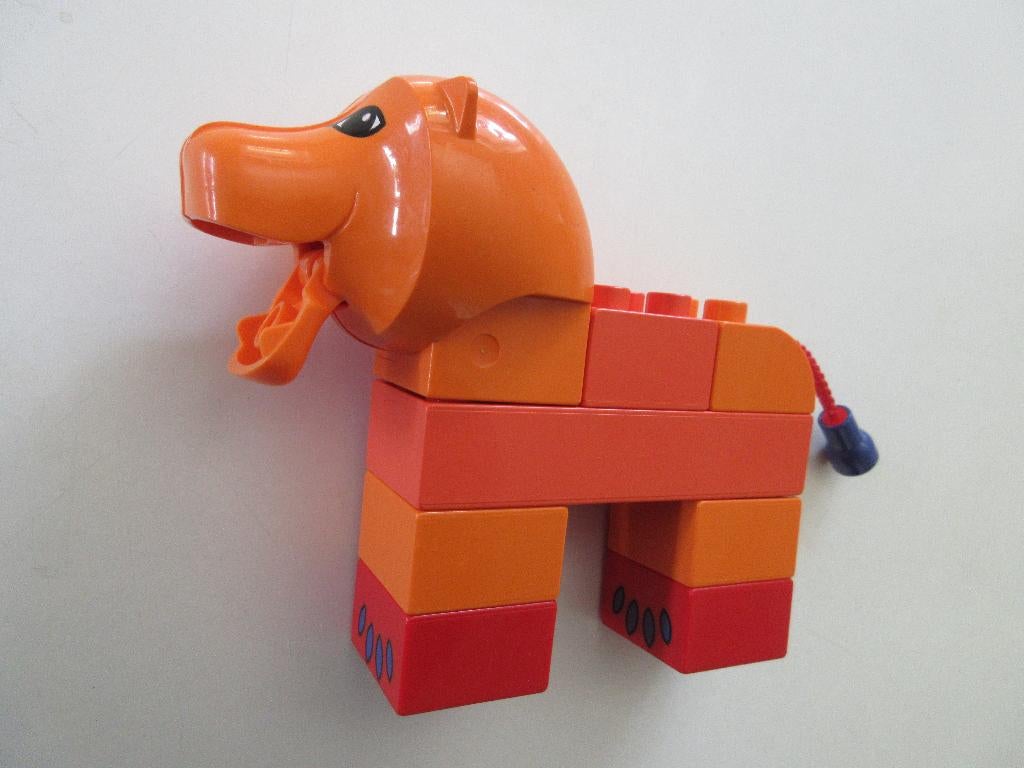 Duplo Leeuw en Krokodil., Kinderen en Baby's, Speelgoed | Duplo en Lego, Ophalen of Verzenden, Zo goed als nieuw, Compleet, Duplo