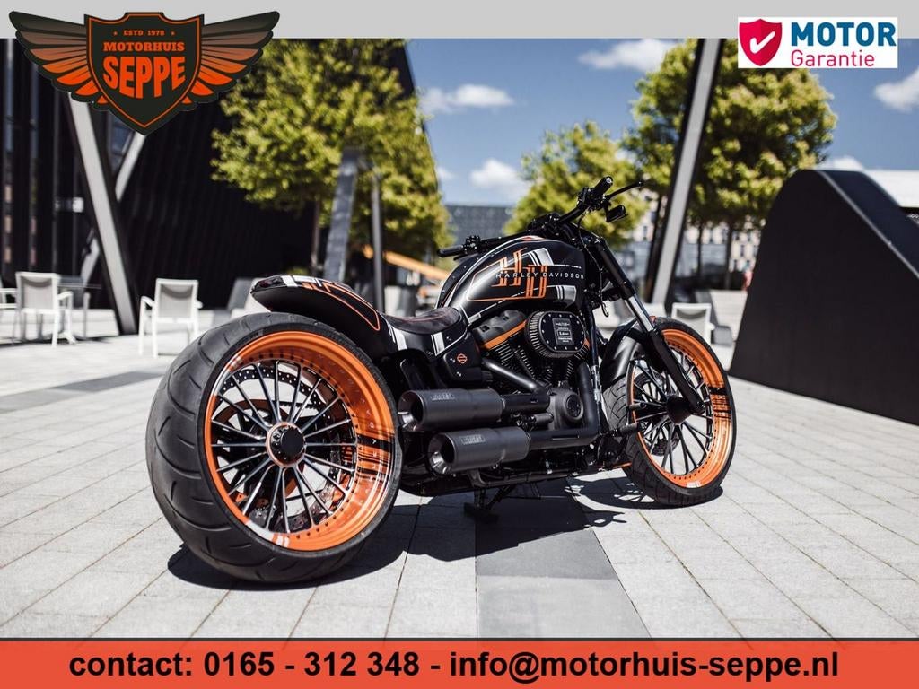 HARLEY-DAVIDSON BREAKOUT CUSTOM TOMMY&SONS (bj 2019) 4,311 k, Motoren, Motoren | Harley-Davidson, Bedrijf, Chopper, 2 cilinders
