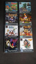 8 Originele PlayStation 1 PS spellen | Platform & Cartoon, Spelcomputers en Games, Games | Sony PlayStation 1, Ophalen, 1 speler