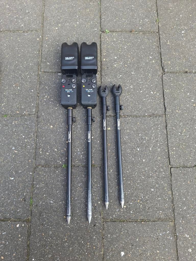 Complete karpervisset: Delkim, Nash, JRC, Faith, Ophalen