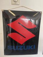 Suzuki Emaille Bord 60x40 cm - Vintage Reclamebord, Ophalen of Verzenden