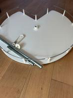 Ikea Utrusta carrousel onderkast wit rond, Ophalen, Gebruikt, Wit, 50 tot 100 cm