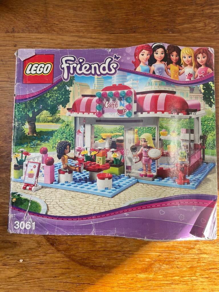 Lego Friends 3061 City Park Café, Inclusief minifiguren, Gebruikt, Lego, Friends