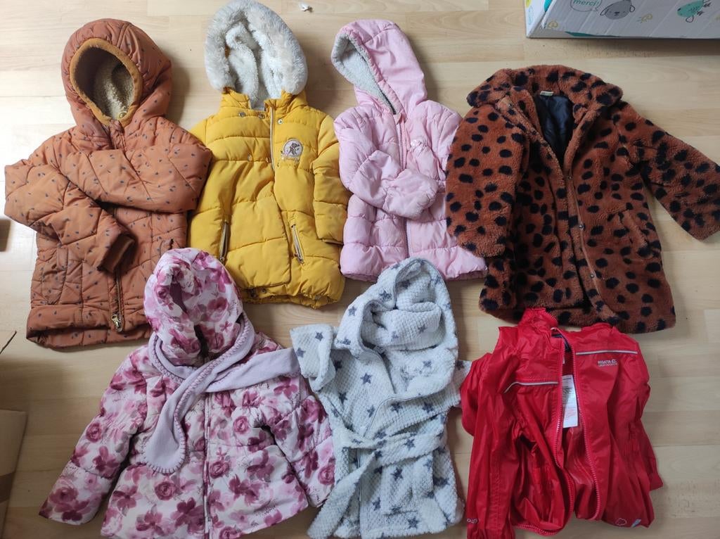 Jassen pakket voor 4 oud meisje- diverse maten, Ophalen, Gebruikt