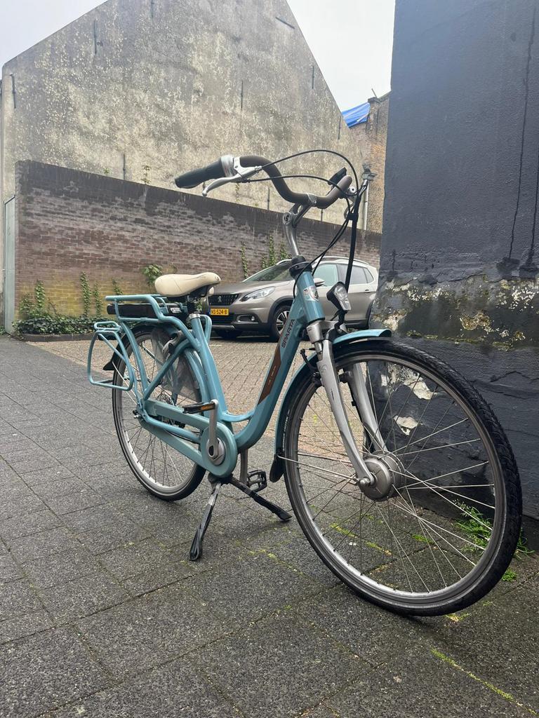 Batavus elektrische fiets, Fietsen en Brommers, Elektrische fietsen, Ophalen, Zo goed als nieuw, Minder dan 30 km per accu, Batavus