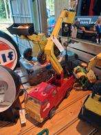 Vintage upcycled Tonka brandweer snorkel lamp, Ophalen of Verzenden, Metaal, Vintage upcycled, Minder dan 100 cm