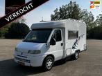 Fiat 230 Dethleffs Globebus 1 Camper 2.5TD Globetrotter 1999, Caravans en Kamperen, Campers, Bedrijf, Half-integraal, Fiat, Handgeschakeld