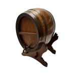 Gekuipt houten tonnetje op onderstel, Antiek en Kunst, Ophalen of Verzenden