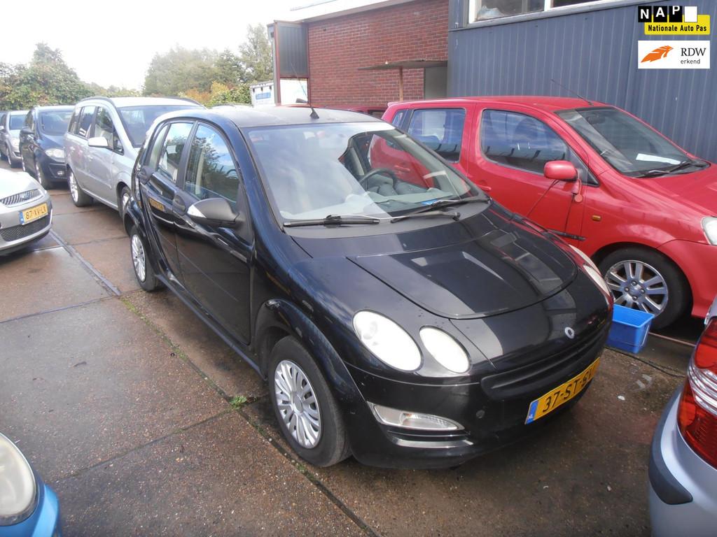 Smart Forfour 1.0 Spring Edition III Elek Pakket Nap Apk, Auto's, Smart, Voorwielaandrijving, ForFour, Zwart, Origineel Nederlands