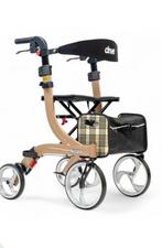 Rollator Nitro small-Champagne zgan twee maandjes gebruikt, Diversen, Rollators, Ophalen of Verzenden, Opvouwbaar, Zo goed als nieuw