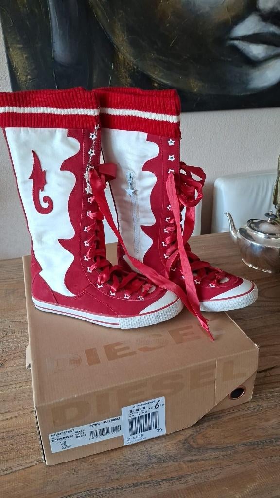 Diesel Pop Star Voice  boots 39, Ophalen, Hoge laarzen, Nieuw, Diesel