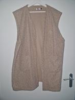Gilet voor dames 4XL-6XL 48-52 kleur:beige, Modelunna, Ophalen of Verzenden, Zo goed als nieuw