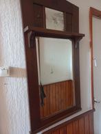 Oude grote spiegel, Antiek en Kunst, Antiek | Spiegels, Ophalen of Verzenden, Rechthoekig, 100 tot 150 cm