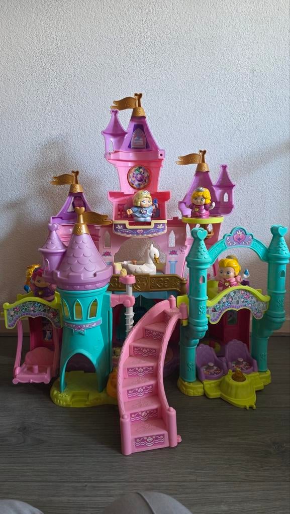 VTech Prinsessenhuis met prinsessen, prinsen en eenhoorn, Ophalen, Gebruikt, Jongen of Meisje