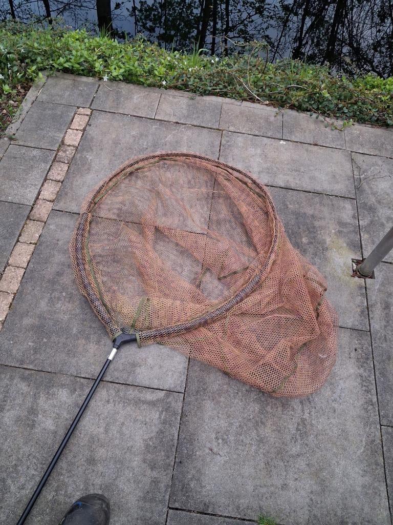 Prologic landingsnet XL 80x70x75 met steel en stinkzak, Watersport en Boten, Hengelsport | Karpervissen, Ophalen, Zo goed als nieuw