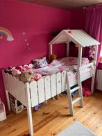 Leuke hoogslaper  met dakje, Ophalen, Gebruikt, Hoogslaper