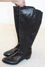 Mooie Gevoerde Leren Everybody Laarzen s27 (Maat 39½) € 95,-, Kleding | Dames, Schoenen, Hoge laarzen, Zwart, Everybody, Ophalen of Verzenden
