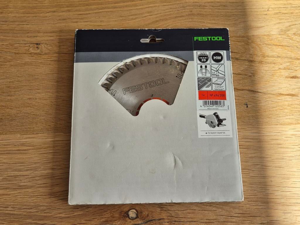 Festool zaagblad 160mm 48 tanden - NIEUW, Ophalen of Verzenden, Nieuw