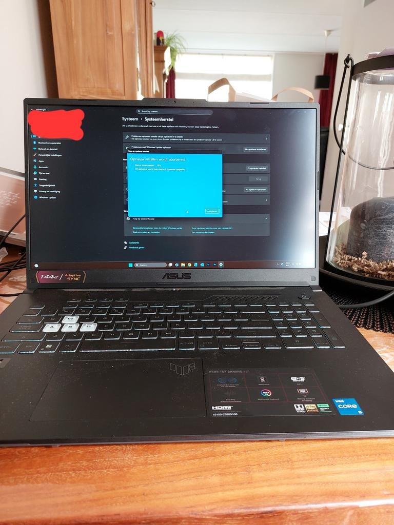Nieuwe game laptop Asus, Ophalen, Zo goed als nieuw