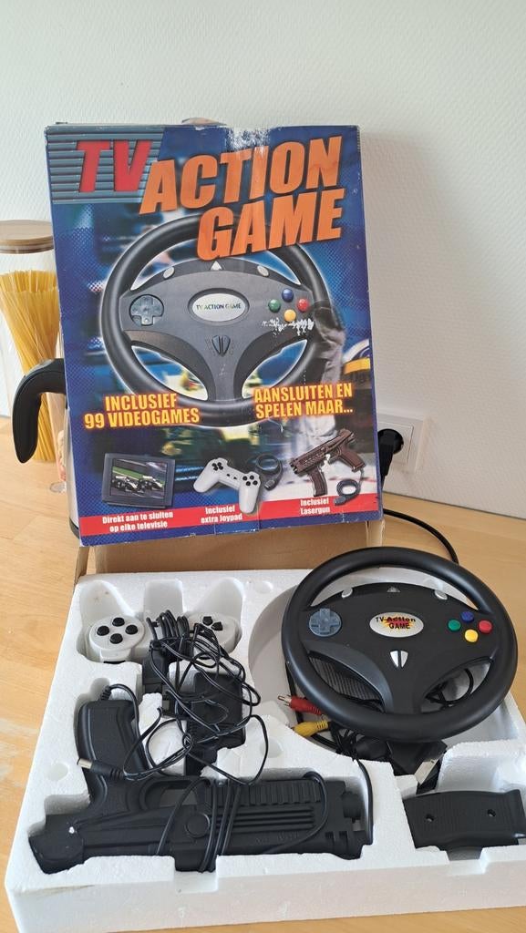 Tv action game, Spelcomputers en Games, Ophalen of Verzenden, Met 1 controller, Mega Drive