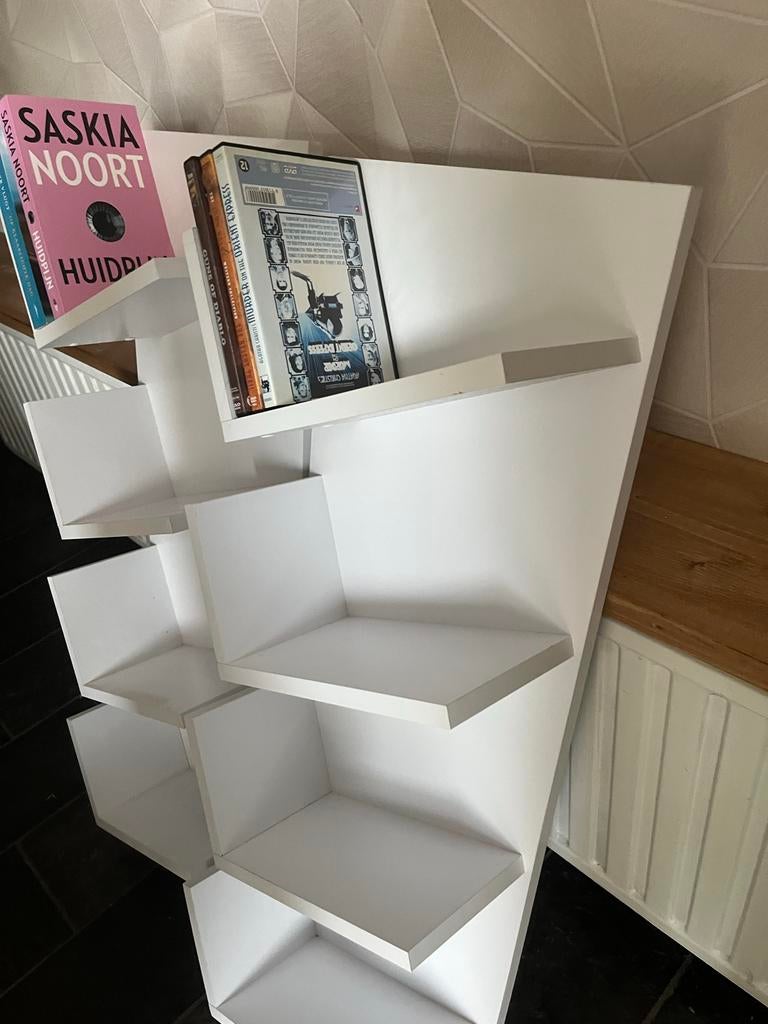 Witte Boekenplank Dragers - Modern Design, Ophalen, Zo goed als nieuw