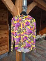 Studio Anneloes blouse maat S 36 vrolijke gele paarse, Kleding | Dames, Blouses en Tunieken, Studio Anneloes, Paars, Ophalen of Verzenden