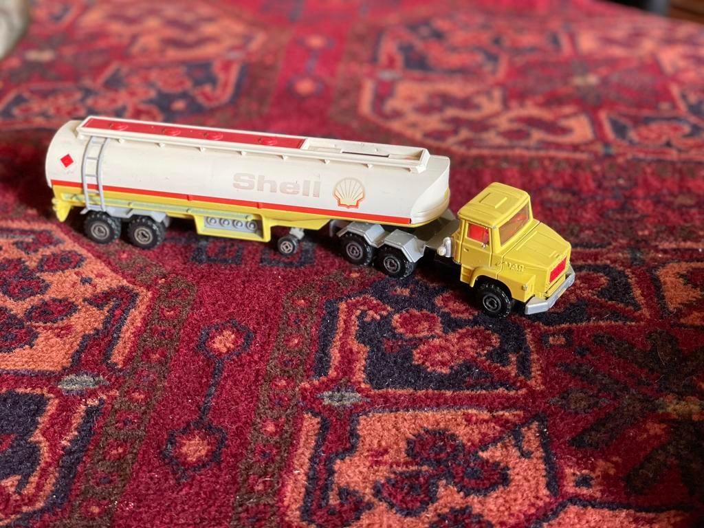 Majorette Shell vrachtauto Vintage Dinky Toy, Antiek en Kunst, Antiek | Speelgoed, Ophalen of Verzenden