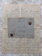 Duitse veldpost, gestempeld 10.1.45, Verzamelen, Ophalen of Verzenden, Landmacht, Duitsland, Overige typen