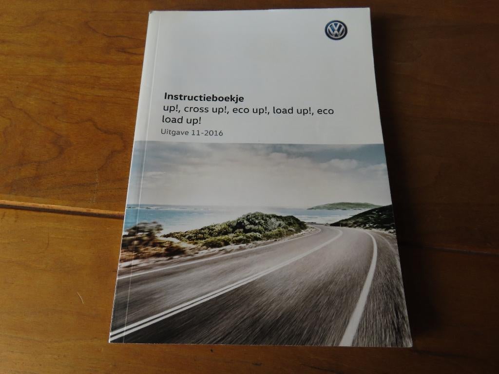 Instructieboek Volkswagen Up!, VW Cross Up!, VW Eco Up! 2016, Ophalen of Verzenden