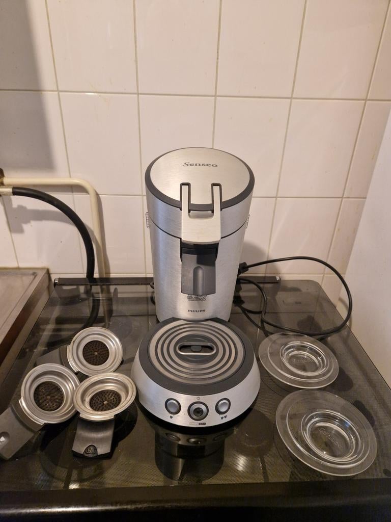 Philips Senseo Koffiezetapparaat - Zilver, Ophalen, Overige modellen, Zo goed als nieuw, 2 tot 4 kopjes
