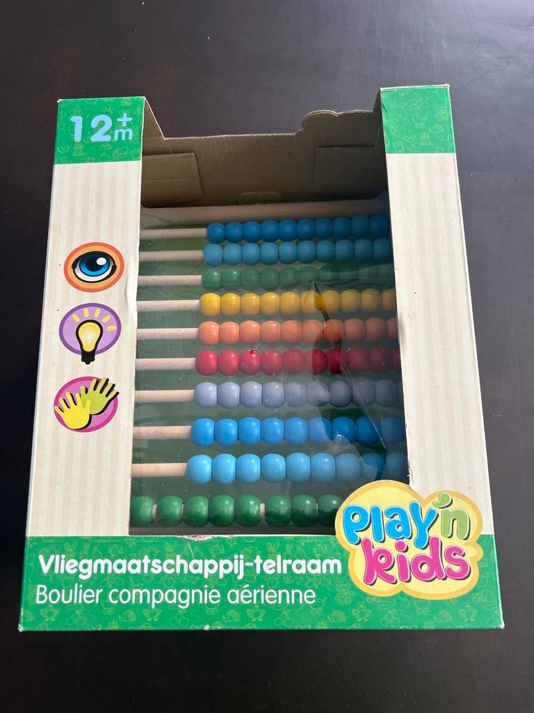 Play'n Kids Vliegmaatschappij-telraam, Ophalen of Verzenden, Nieuw, Overige typen
