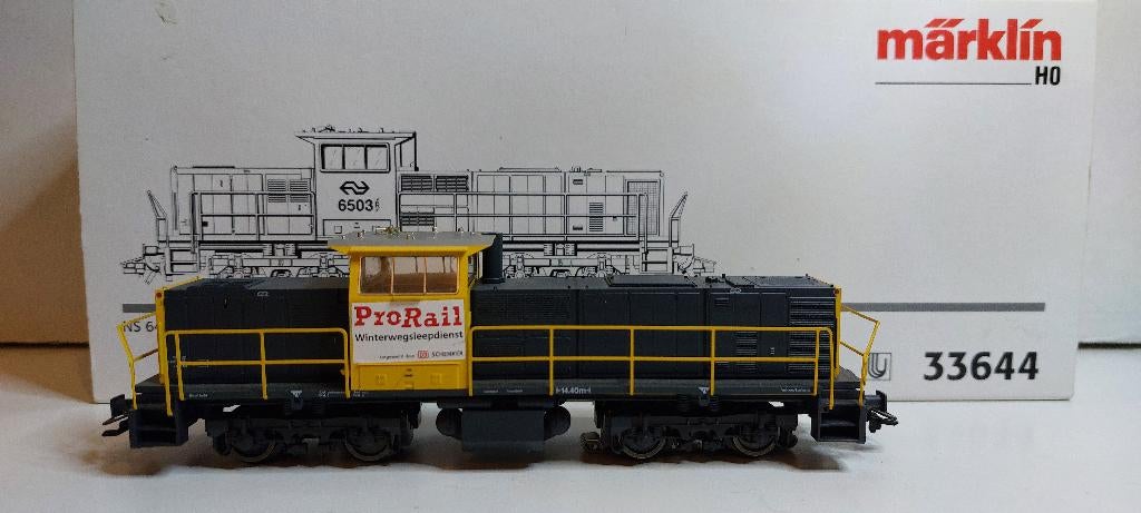 ProRail Diesel locomotief Winterwegsleepdienst Digitaal (03), Hobby en Vrije tijd, Modeltreinen | H0, Wisselstroom, Locomotief