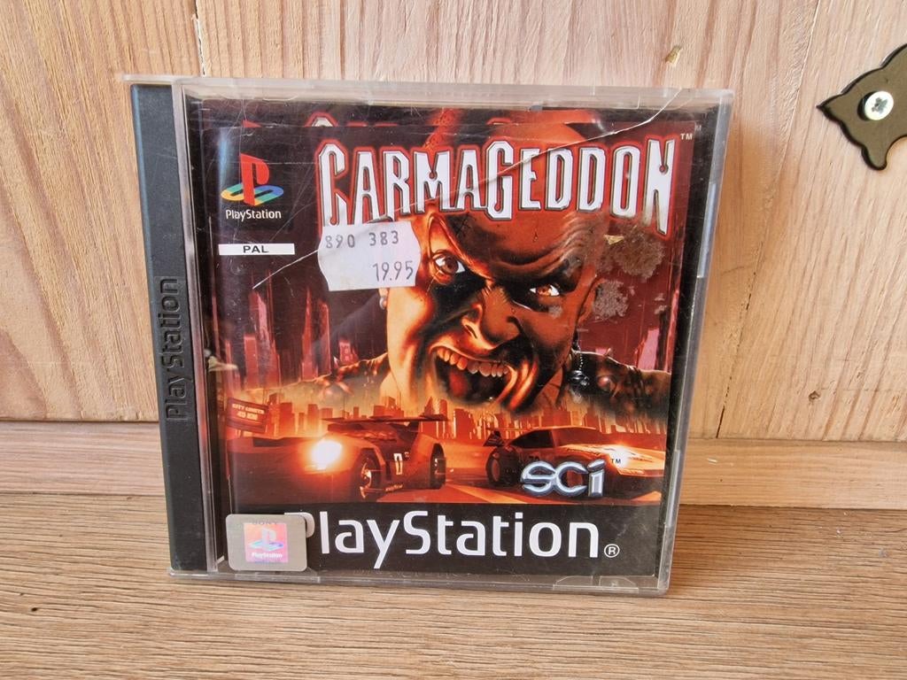 Carmageddon PlayStation 1 (PS1) - Klassieke Racegame, Spelcomputers en Games, Games | Sony PlayStation 1, Gebruikt, Vanaf 18 jaar