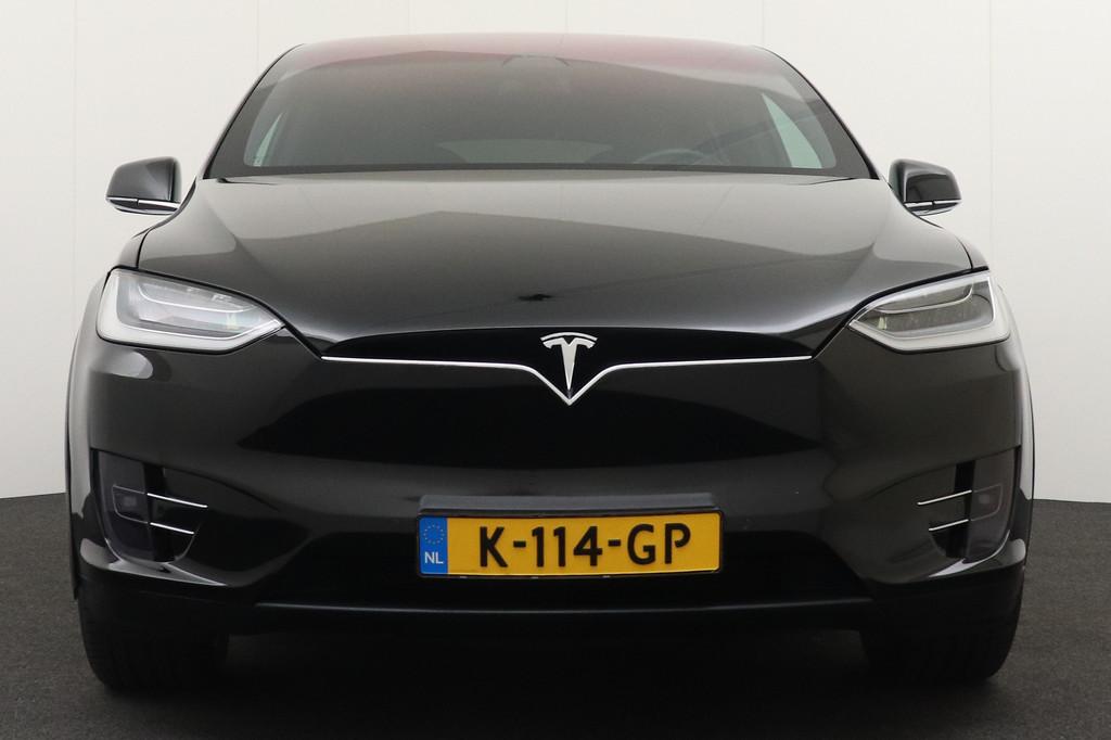 Tesla Model X Long Range 7-Pers Full Self-Driving Autopilot, Auto's, Tesla, Automaat, Model X, Gebruikt, Zwart