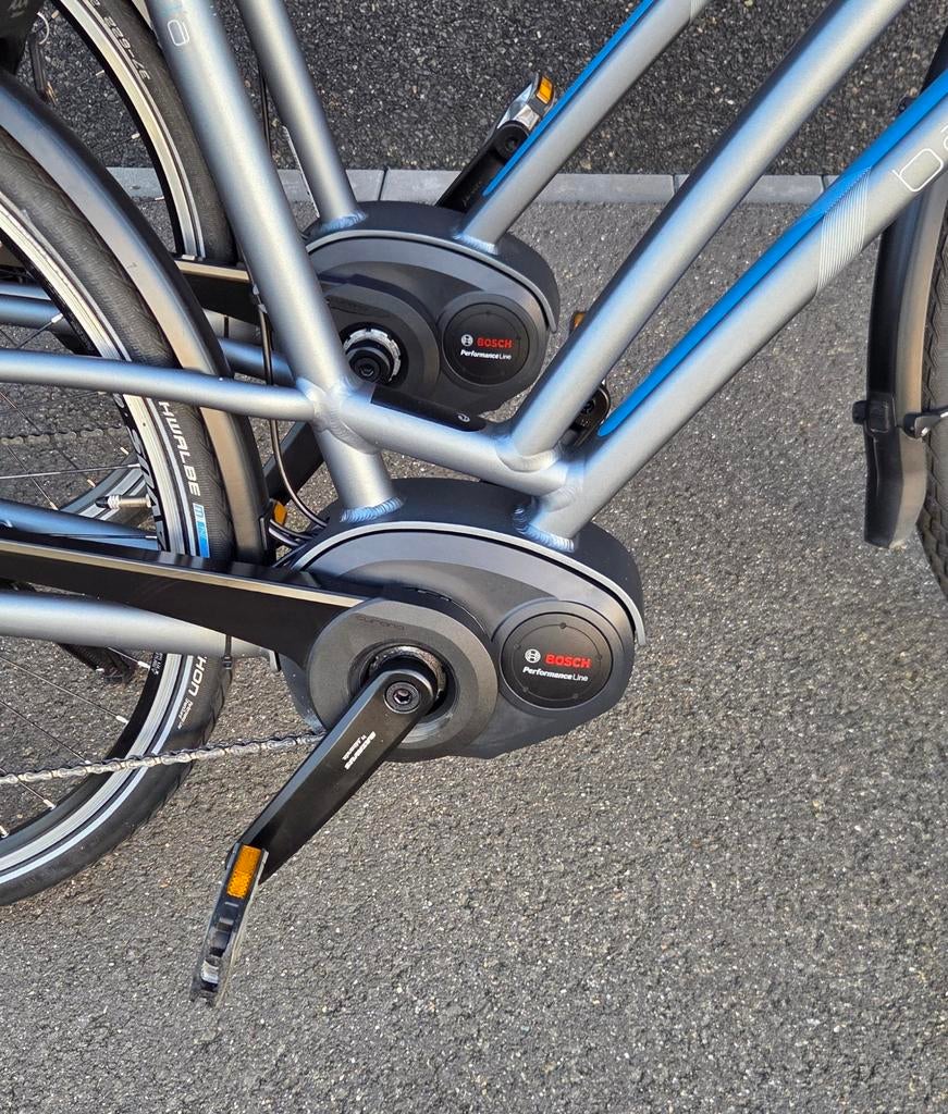 Set Batavus Sella Bosch Performance Line 55 en 57CM 500Wh 34, Fietsen en Brommers, Elektrische fietsen, 55 tot 59 cm, Ophalen