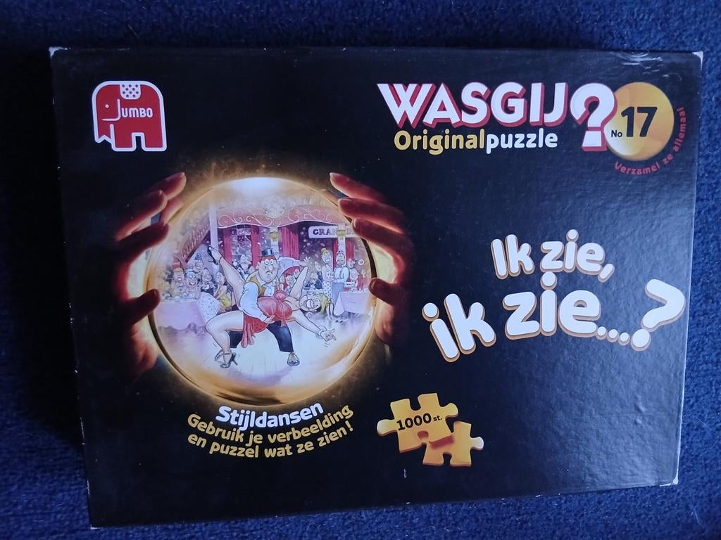 Wasgij Original 17: Ik zie, ik zie...?  1000 stuk, Ophalen of Verzenden, 500 t/m 1500 stukjes, Zo goed als nieuw, Legpuzzel