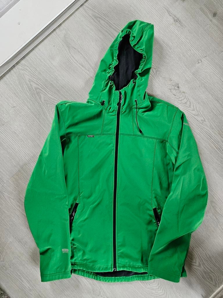 Icepeak Icetech softshell groen, maat L, Ophalen of Verzenden, Zo goed als nieuw, Maat 52/54 (L), Groen